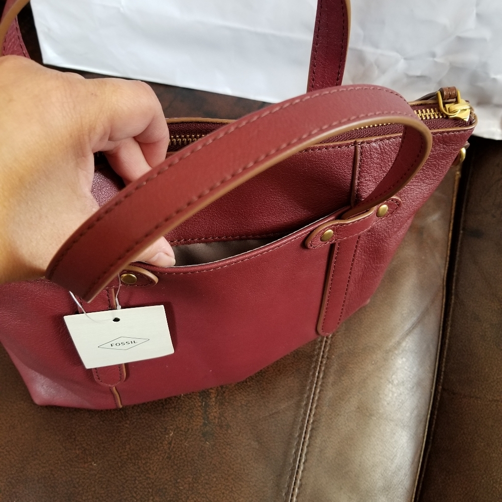 ⭐SOLD⭐Fossil Leather Purse 'Felicity' - Picture 6 of 11